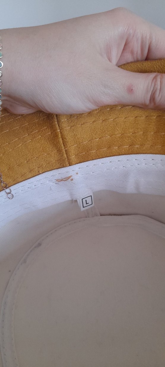 Renkli Sarı Kadın Şapka - Görsel 3