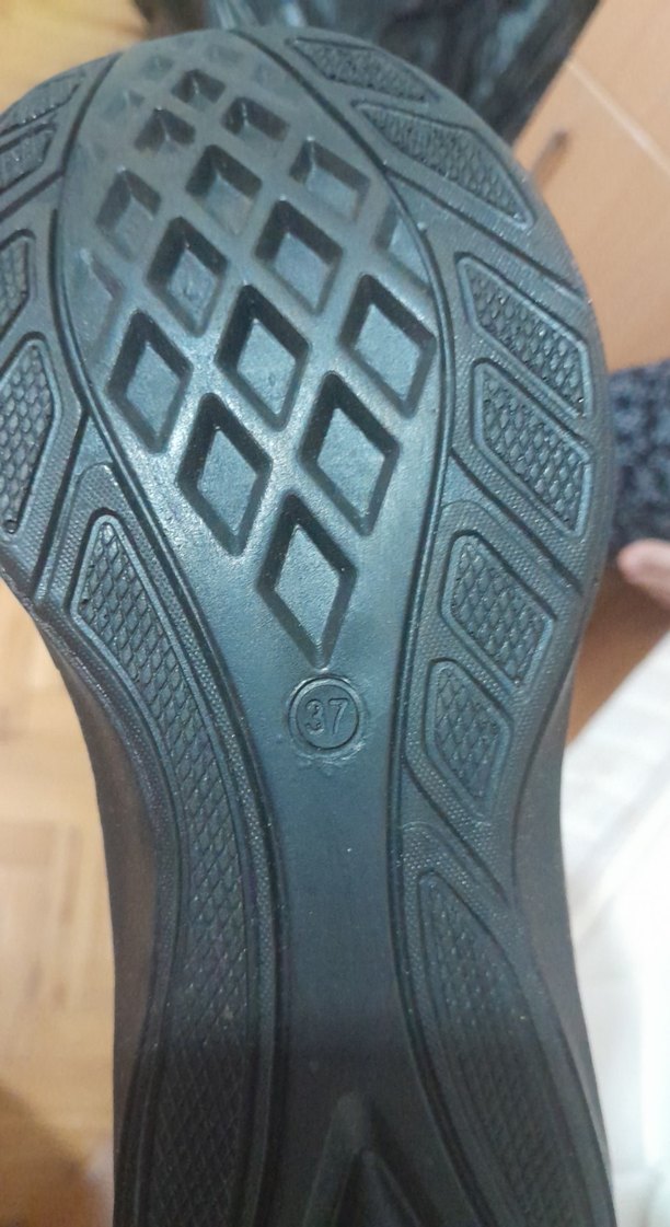 Gri Erkek Spor Ayakkabı Bağı - Görsel 4