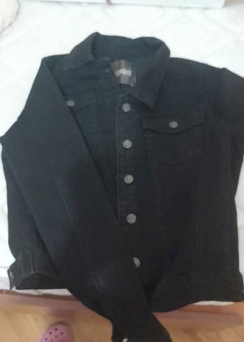 siyah kot ceket - Görsel 2