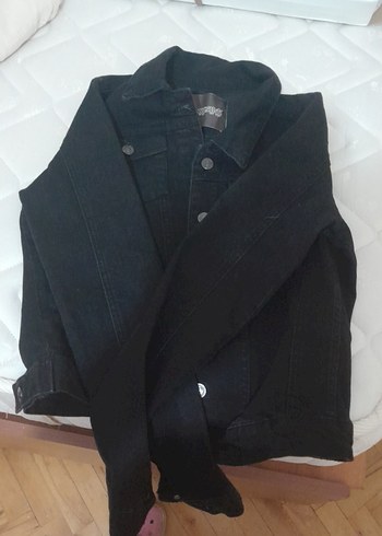 siyah kot ceket - Görsel 3