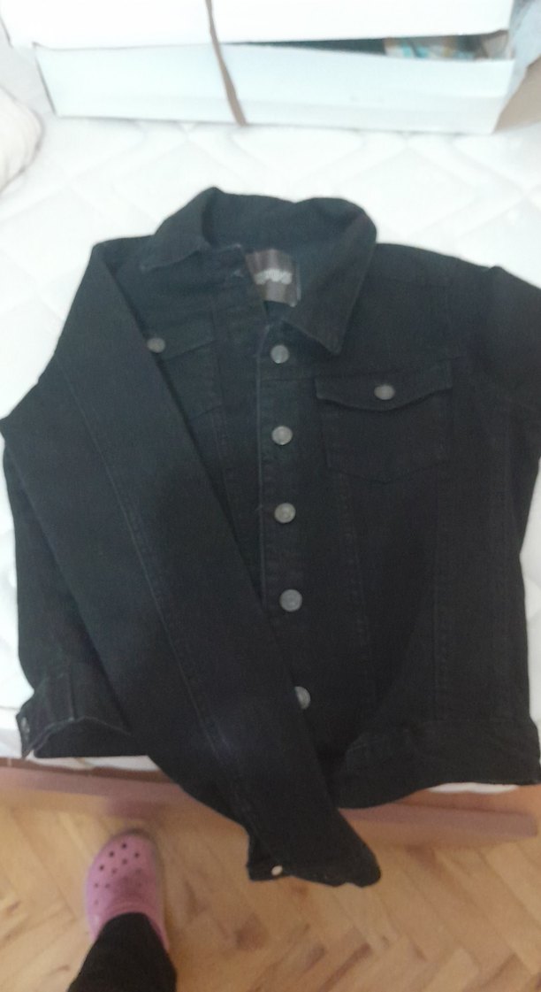 siyah kot ceket - Görsel 2