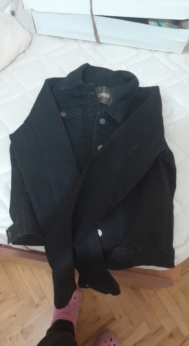 siyah kot ceket - Görsel 3