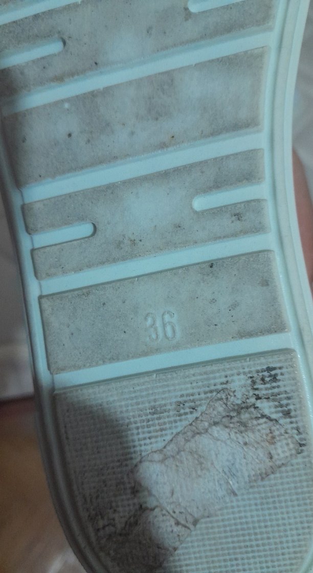 Beyaz Bağcıklı Kadın Spor Ayakkabı - Görsel 2