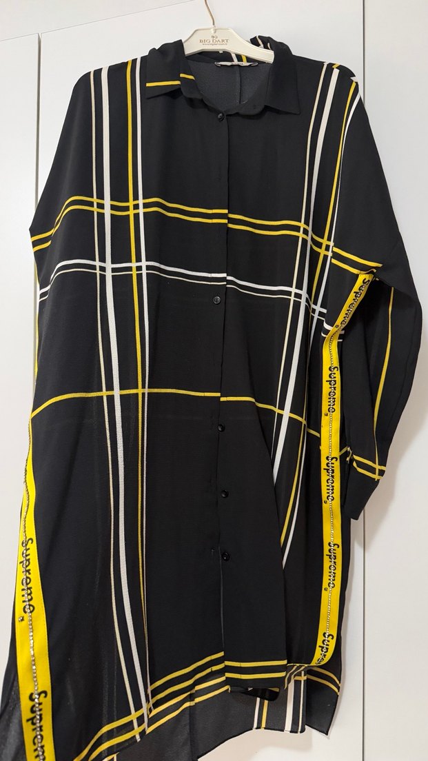 Uzun tunik gömlek - Görsel 4