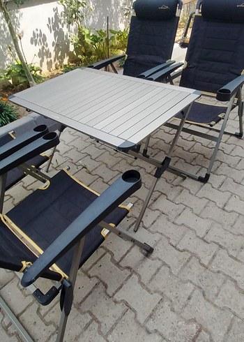 Diğer Nurgaz Campout Kamp Masa ve Sandalye Takımı