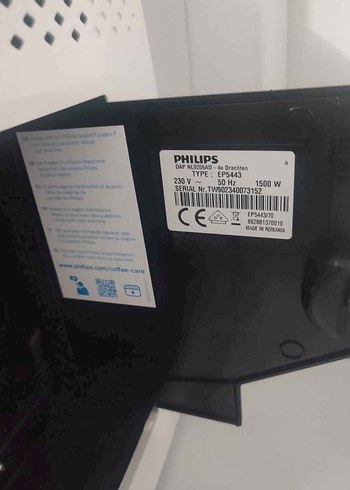 Beden Renk Philips LatteGo EP5443/70 Kahve Makinesi