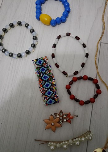  Beden Renkli Boncuklu Bohem Çocuk Takı Seti