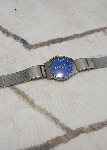  Beden Mavi Kadranlı Minimalist Erkek Saati
