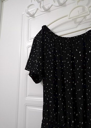 Siyah Bağlama Desenli tulum - Görsel 5