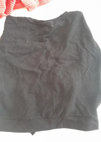 Diğer Siyah Kadın Uzun Kollu Basic Sweatshirt