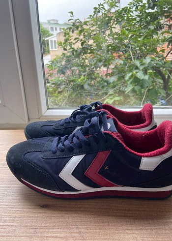 40 Beden lacivert Renk Lacivert Spor Ayakkabı Velcro Detaylı