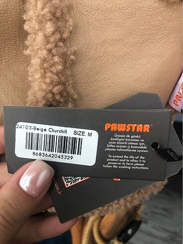  Beden Pawstar Küçük Irk Açık Kahve Yelek