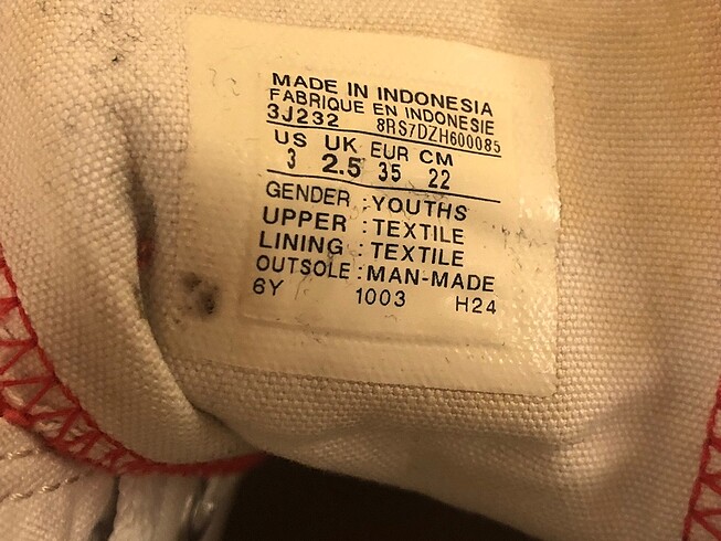 35 Beden Converse