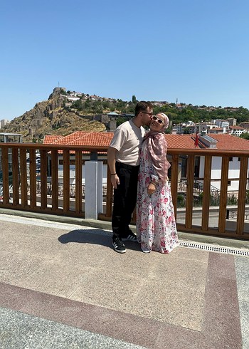 Pembe Desenli Pamuk Hamile Bluzu - Görsel 4