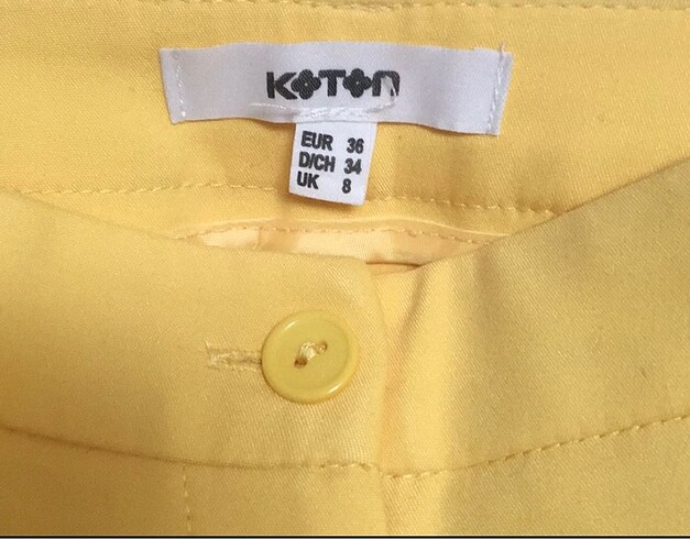 36 Beden Kumaş Pantolon