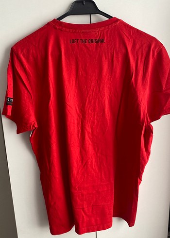 Kırmızı Erkek Tişörtü Türkiye Baskılı - Görsel 2