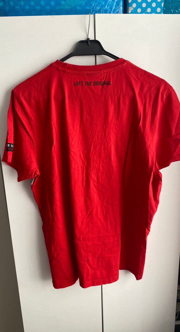 Kırmızı Erkek Tişörtü Türkiye Baskılı - Görsel 2