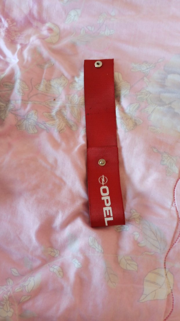 Kırmızı Parlak Baskılı Opel markalı araç aksesuar Kemer - Görsel 2