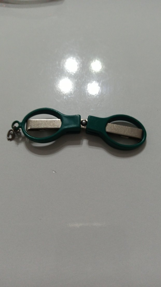 Renkli Yeşil açılır kapanır mini  Makas - Görsel 2