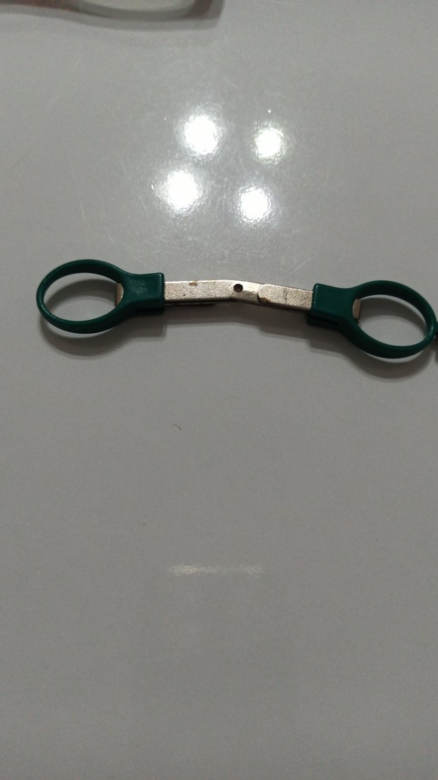 Renkli Yeşil açılır kapanır mini  Makas - Görsel 4