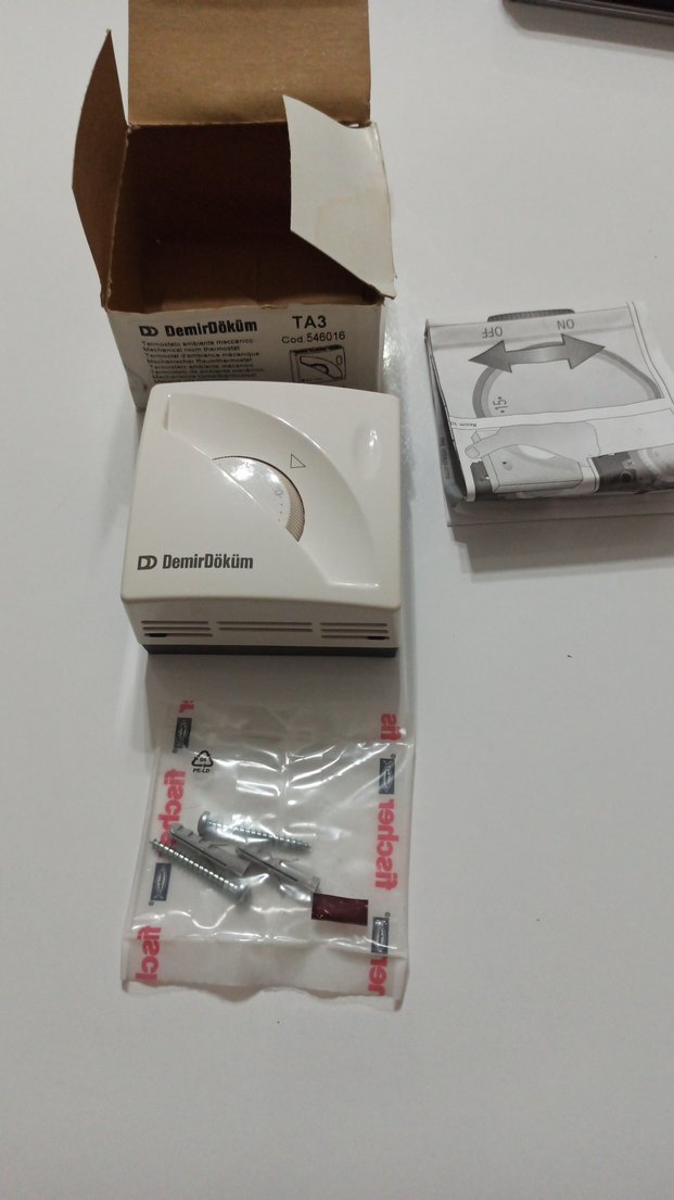 DemirDöküm TA3 Mekanik oda  Termostati - Görsel 2