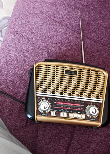Retro Müzik Sistemi şarj blutut USB lamba özellikli radyo