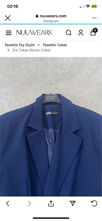 Blazer ceket