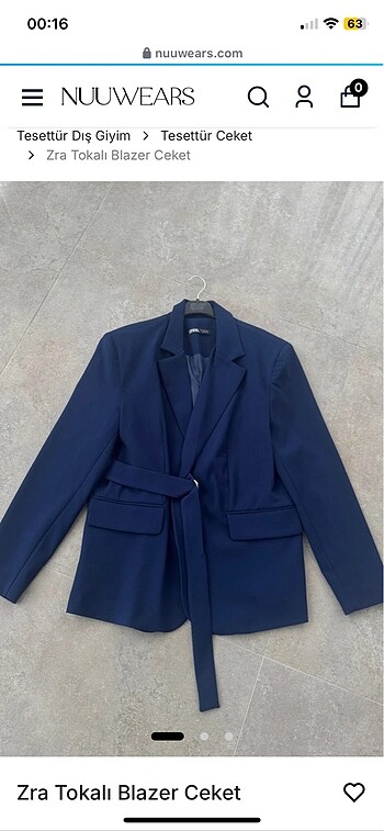 l Beden Blazer ceket
