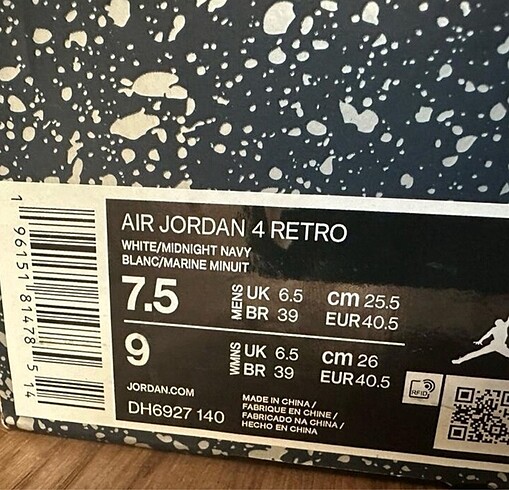 Jordan 4 retro - Görsel 5
