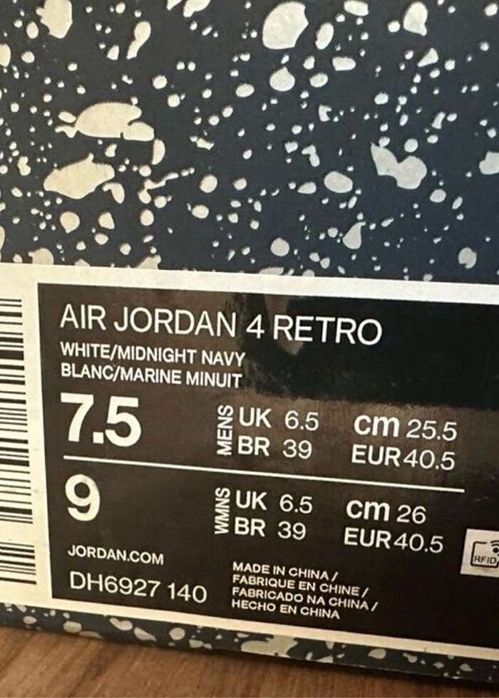 Jordan 4 retro - Görsel 5