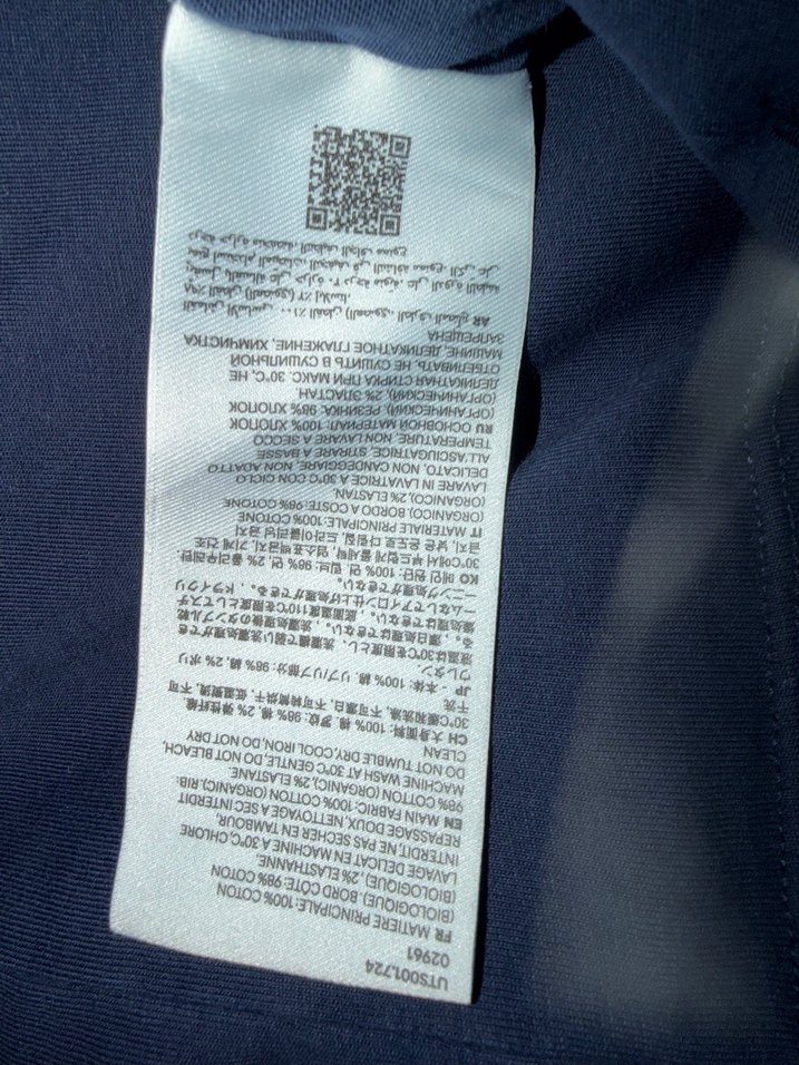 Ami Lacivert T Shirt %100 orijinal - Görsel 4