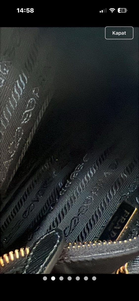 PRADA %100 ORİJİNAL ÇANTA - Görsel 3