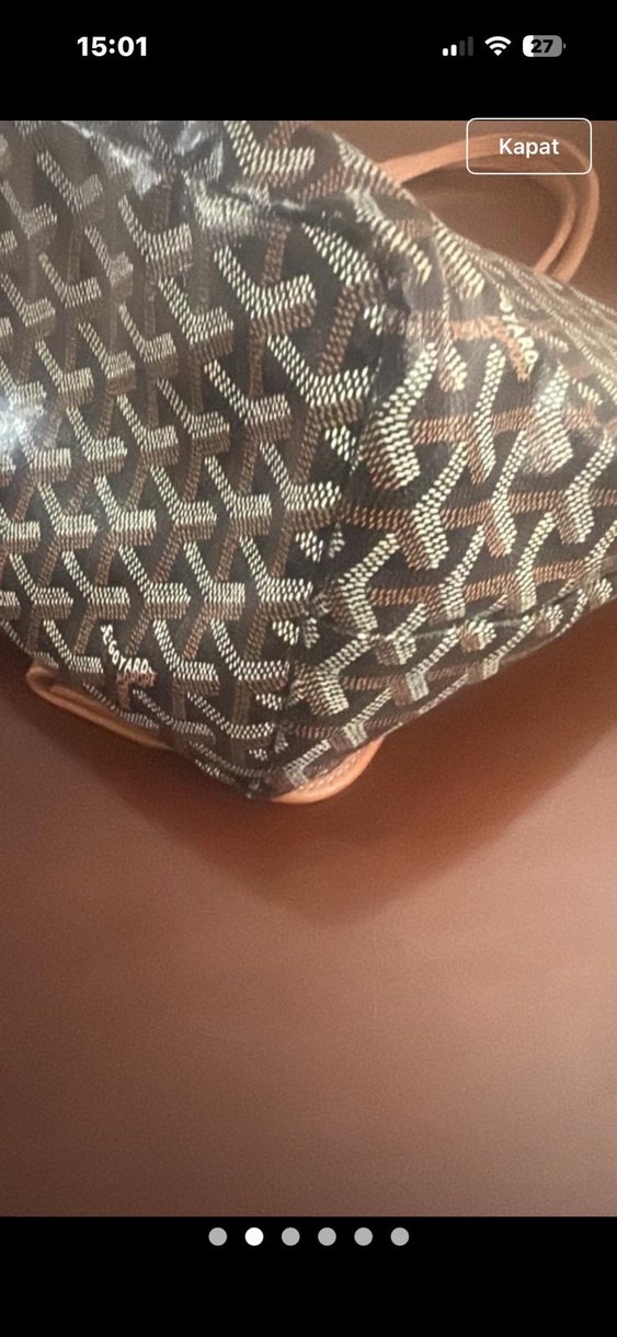 GOYARD %100 ORİJİNAL ÇANTA - Görsel 3