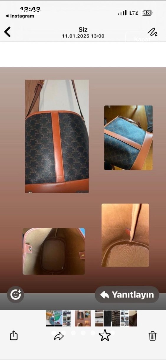 CELİNE ÇANTA %100 ORİJİNAL - Görsel 3