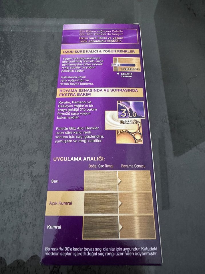 Palette Saç Boyası - Görsel 2