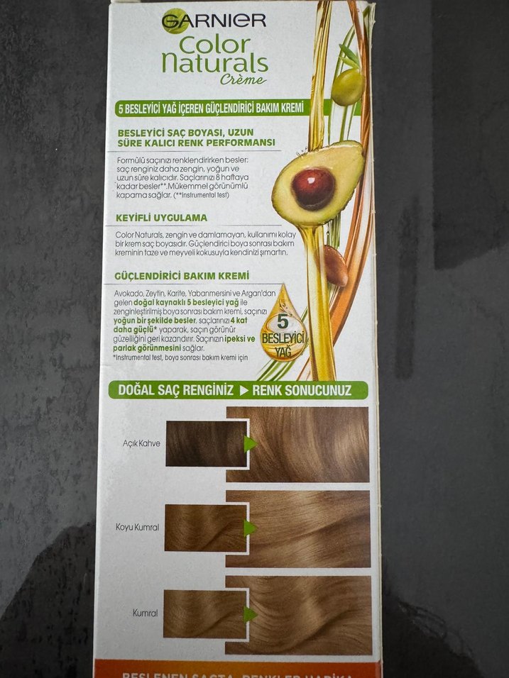 Garnier Color Naturals Saç Boyası 8 Koyu Sarı - Görsel 2