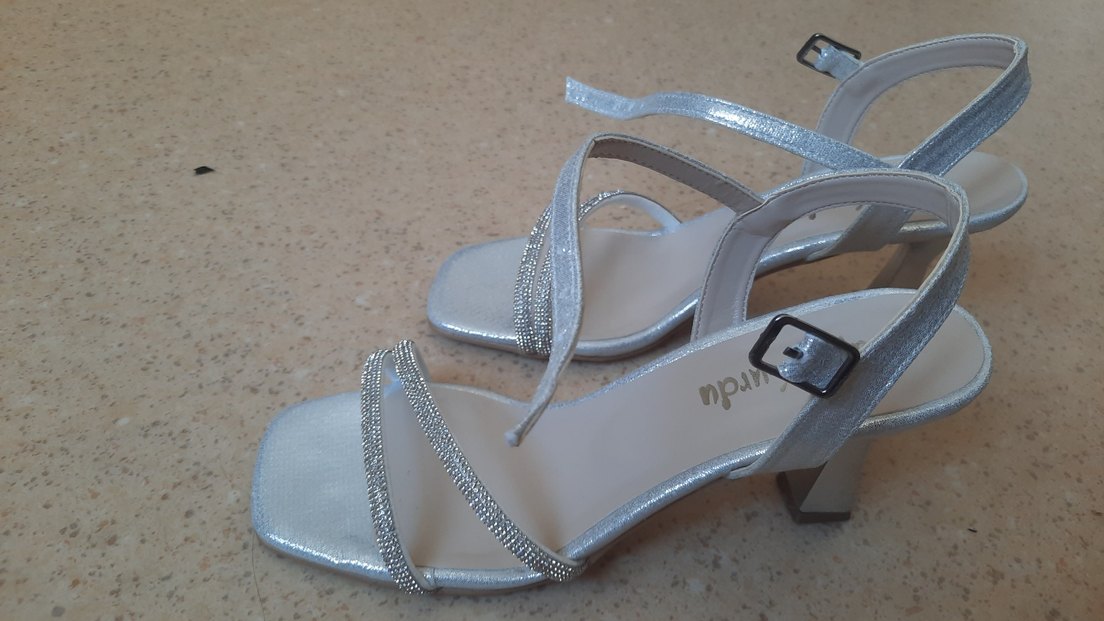 Taşlı Topuklu Ayakkabı - Görsel 3