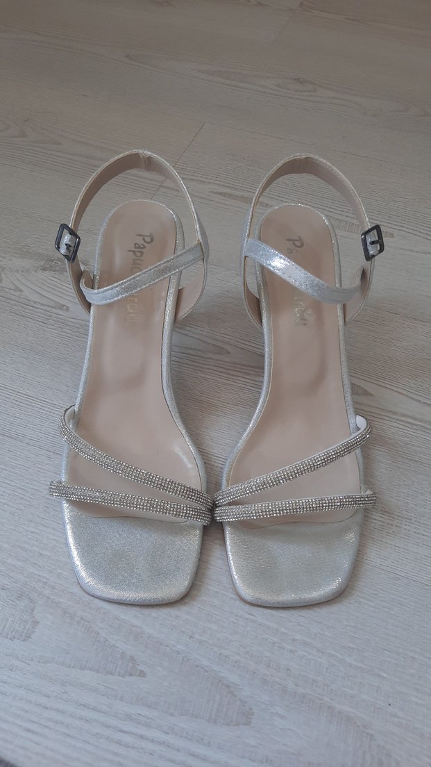 Taşlı Topuklu Ayakkabı - Görsel 2