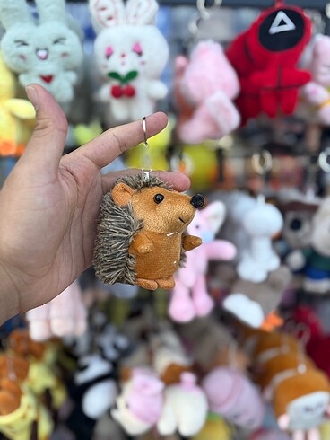 KİRPİ PELUŞ ANAHTARLIK
