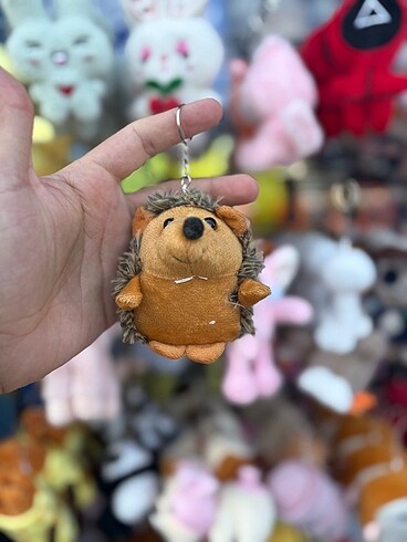 Diğer KİRPİ PELUŞ ANAHTARLIK
