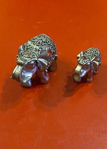  Beden camel Renk 6 ADET FİL FİGÜRLERİ