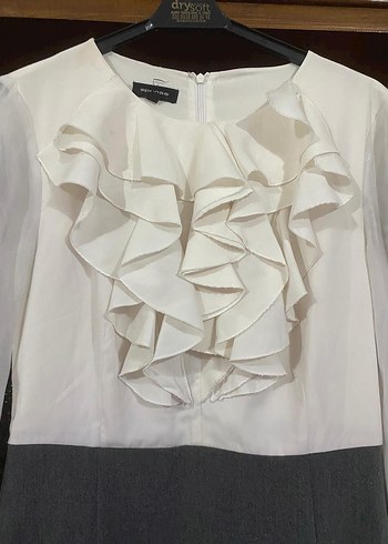 FIRFIRLI OFİS ELBİSESİ - Görsel 2