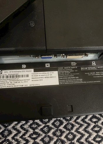 HP MONİTÖR PANEL KIRIK - Görsel 7