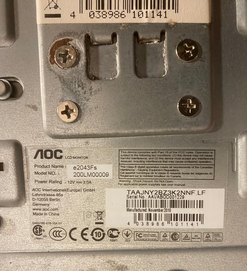 EKRAN ARIZALI 20 inç MONİTÖR - Görsel 4