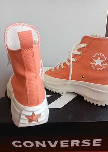 Converse High Platform Turuncu