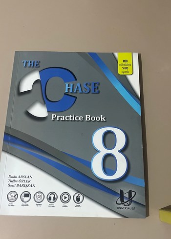 The Chase 8 Sınav Hazırlık Kitabı Sadece bir sayfası yapılmış