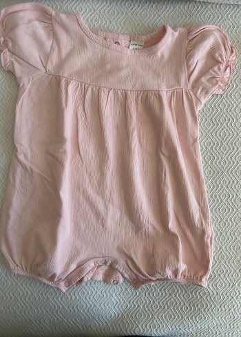 Pembe Fırfırlı Bebek Kız Tulum