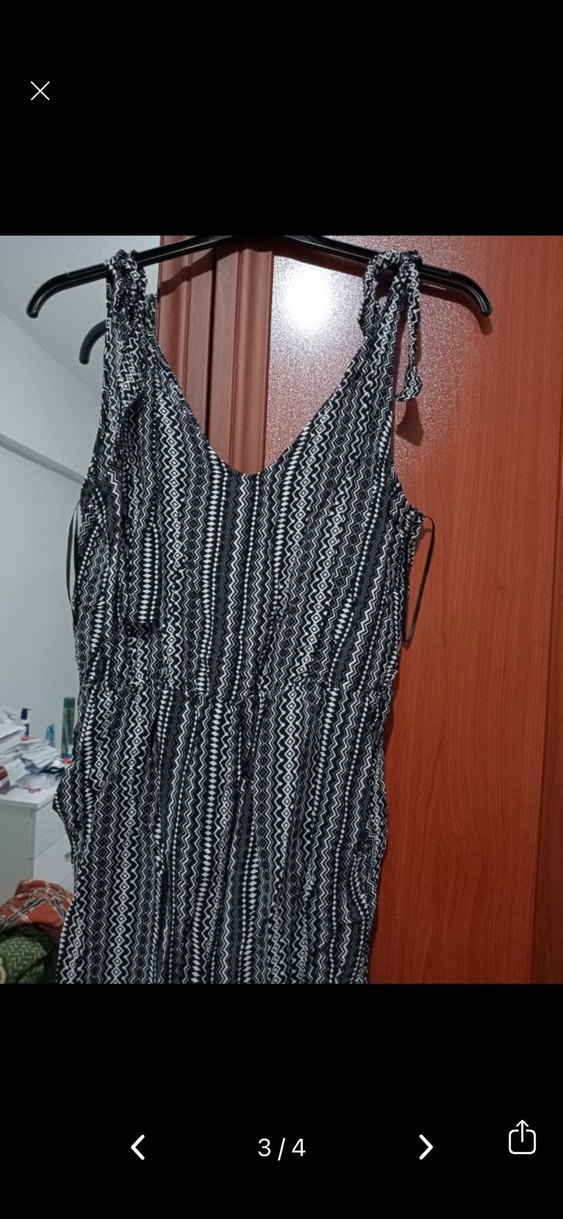 Gri Bağcıklı Salaş Midi Tulum - Görsel 4