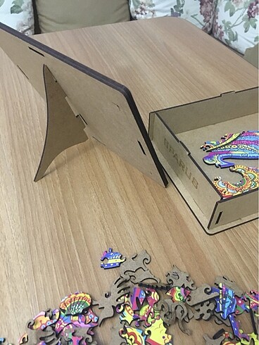 Beden Renk Ahşap puzzle