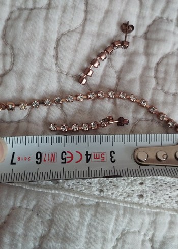 Beden altın Renk Accessories bakır set